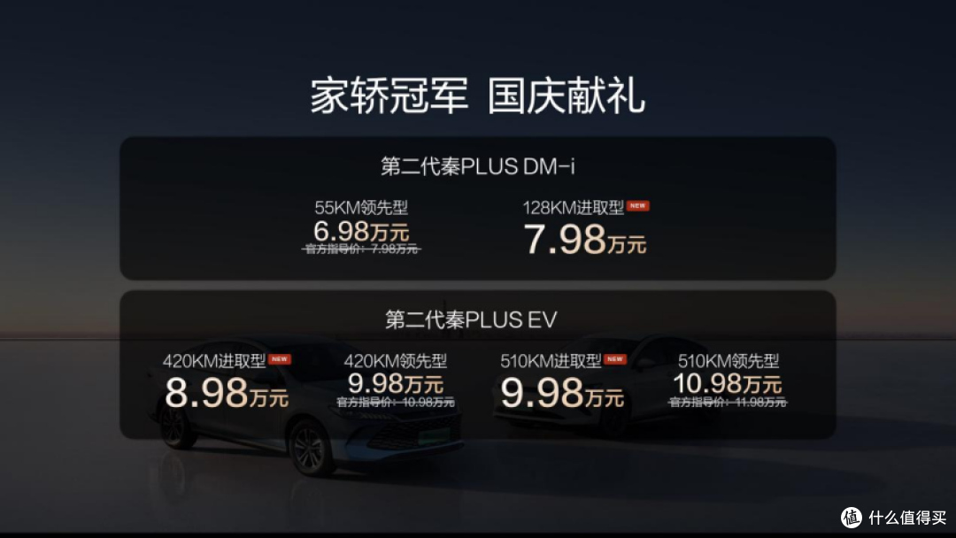 6.98万起!比亚迪秦PLUS进取上新,油耗低至2.69L再现王者典范
