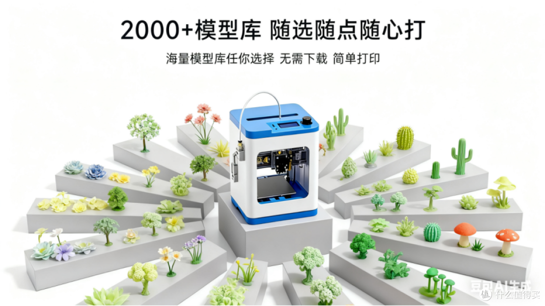 2025家用3D打印机推荐:磁吸柔性平台免刮刀取模