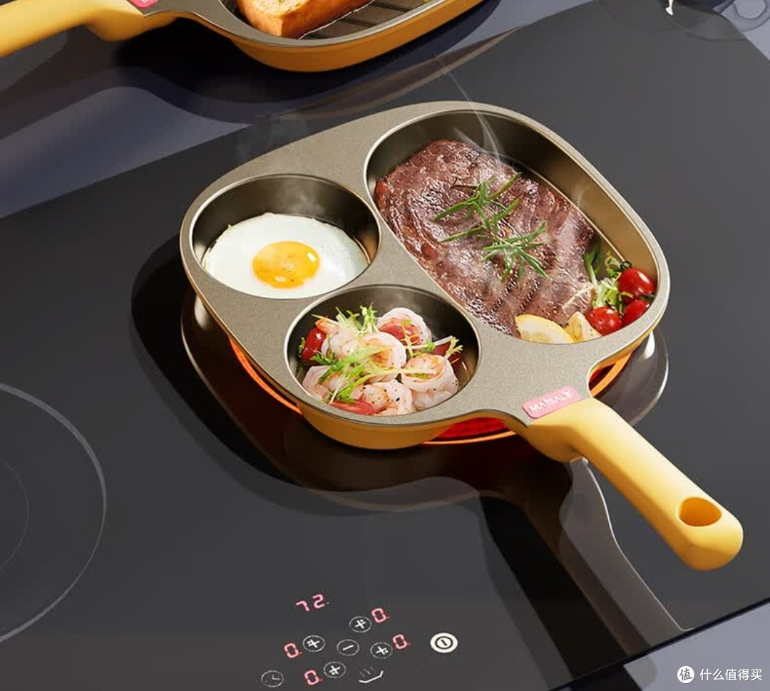 一口锅搞定全家早餐!迈巴勒三合一早餐锅太实用了