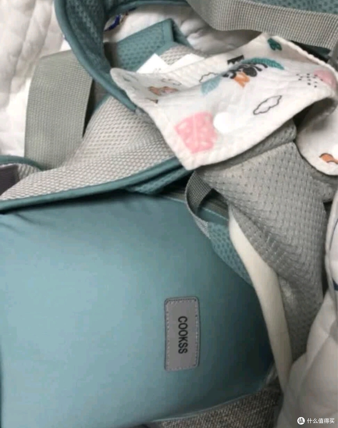 带娃出门全靠它!COOKSS婴儿背带腰凳是我的救星