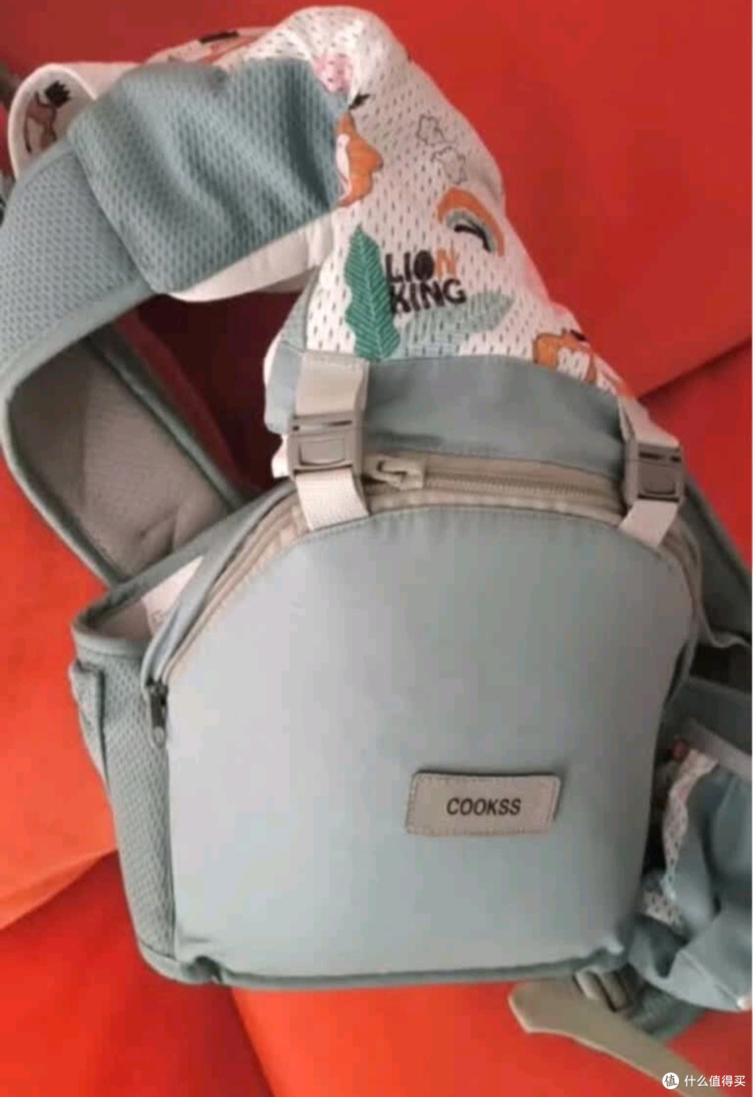 带娃出门全靠它!COOKSS婴儿背带腰凳是我的救星
