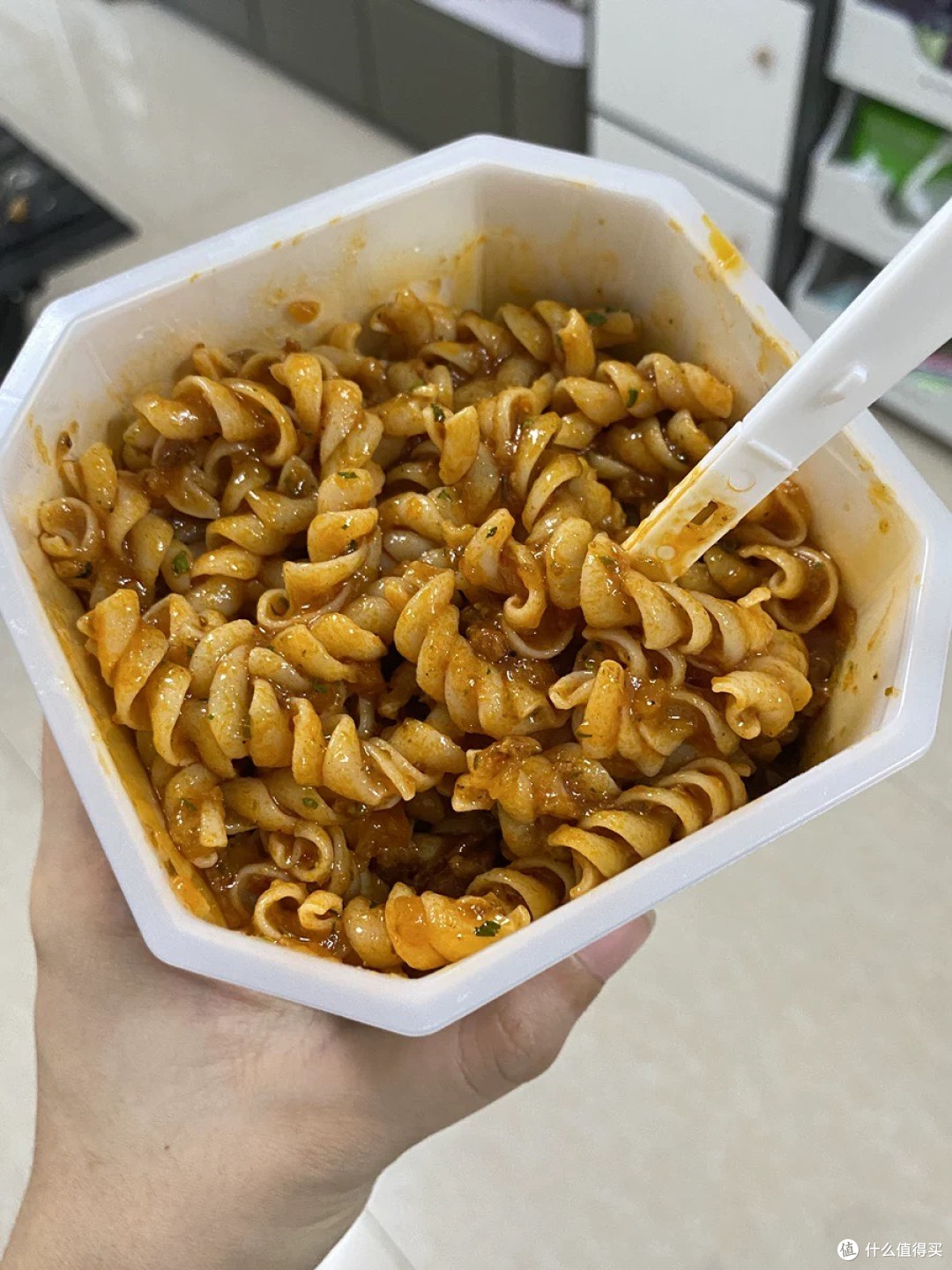 免煮螺旋意面，加班夜宵新选择