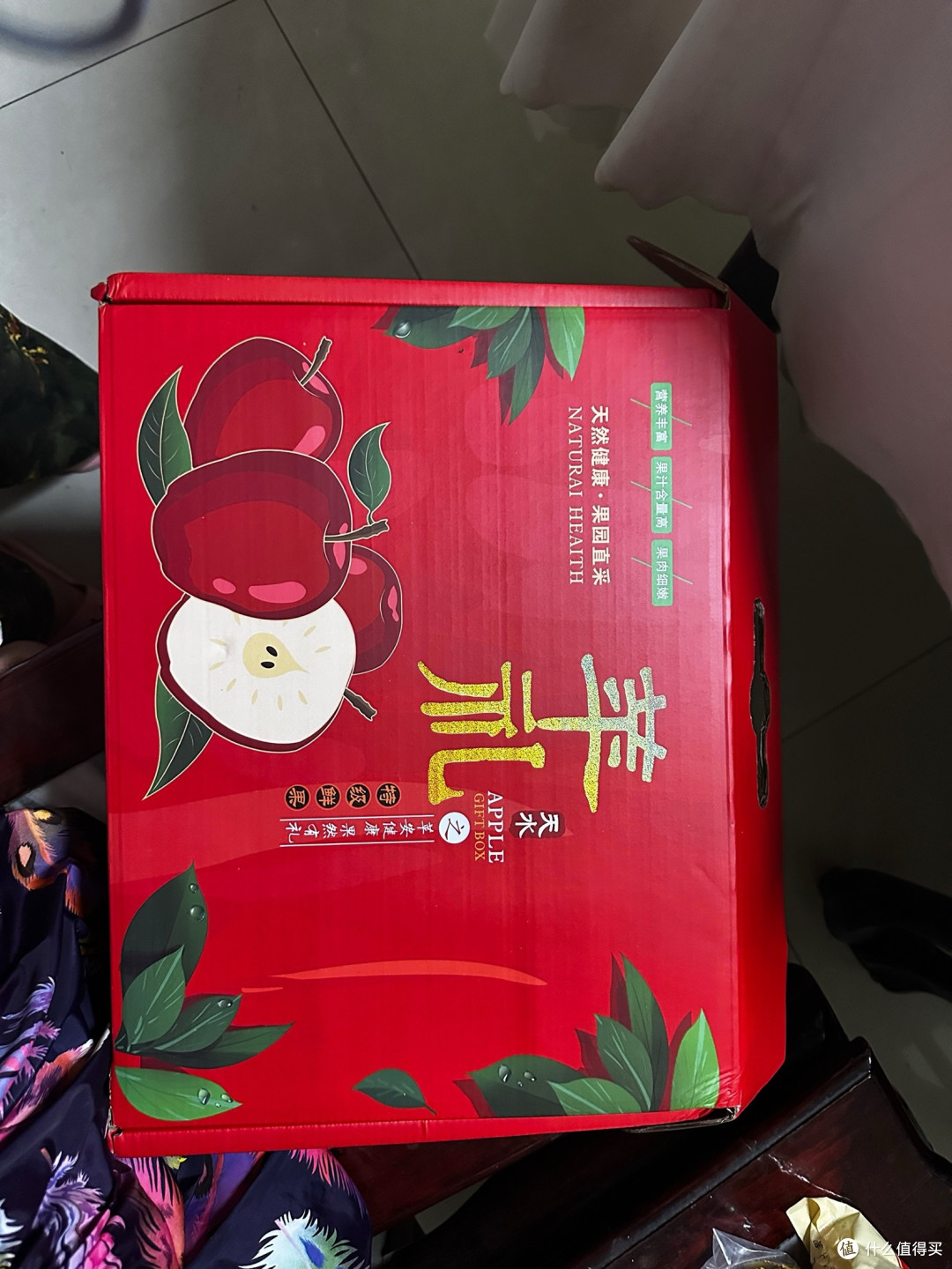 中秋收到这箱花牛苹果，才懂“国产蛇果”的惊艳
