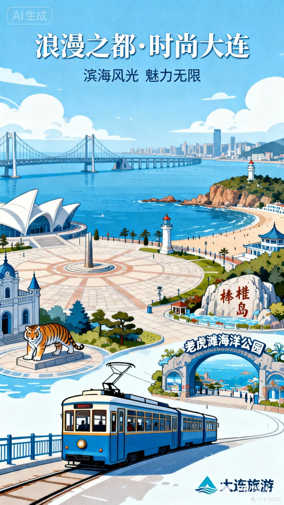 大连十一旅游指南:滨海路与城市繁华