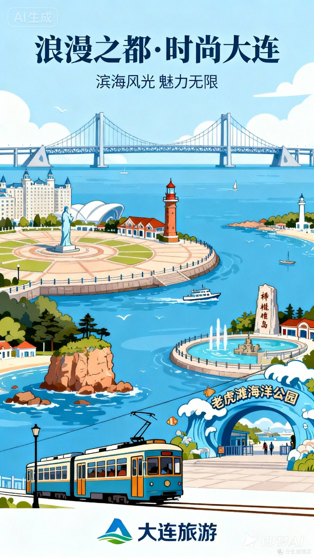 大连十一旅游指南:滨海路与城市繁华