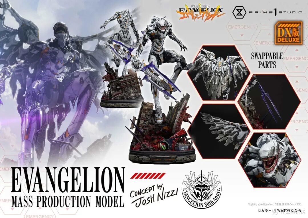 明日香的噩梦回来了!Prime 1 Studio EVA量产机雕像震撼登场