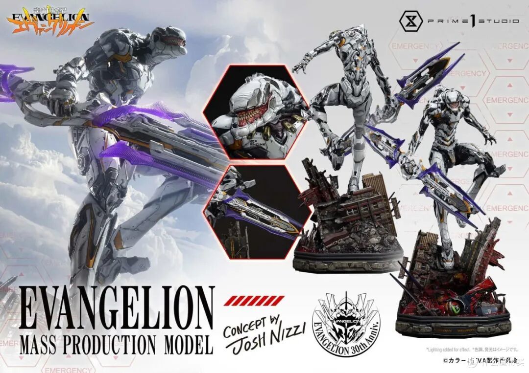 明日香的噩梦回来了!Prime 1 Studio EVA量产机雕像震撼登场