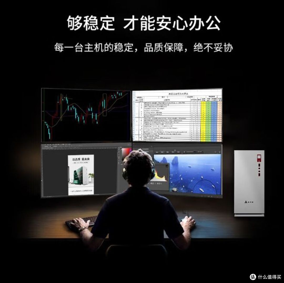 高性价比！奥珀特i5办公台式机，16G内存，助你轻松办公！
