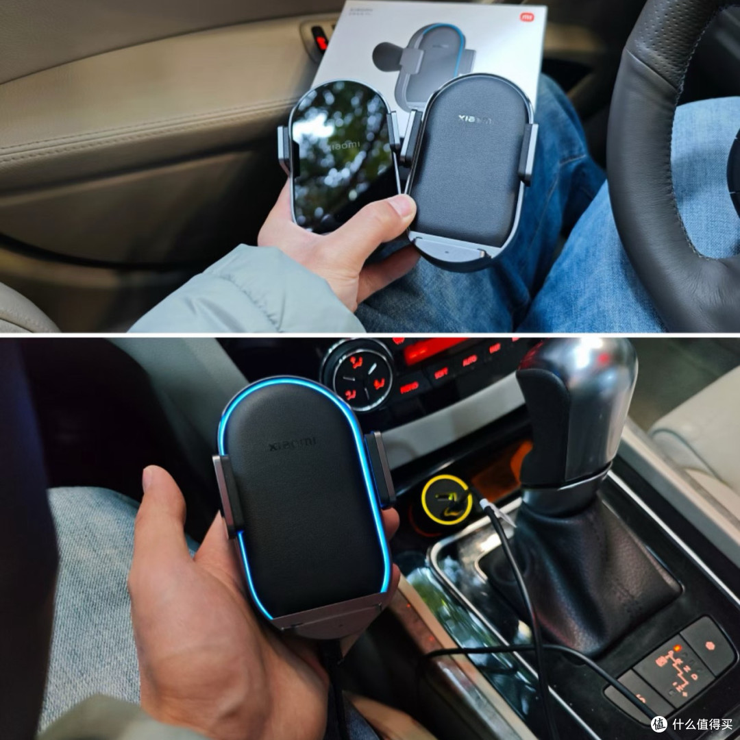 小米50W车载无线充套装，299元的行车充电神器🚗