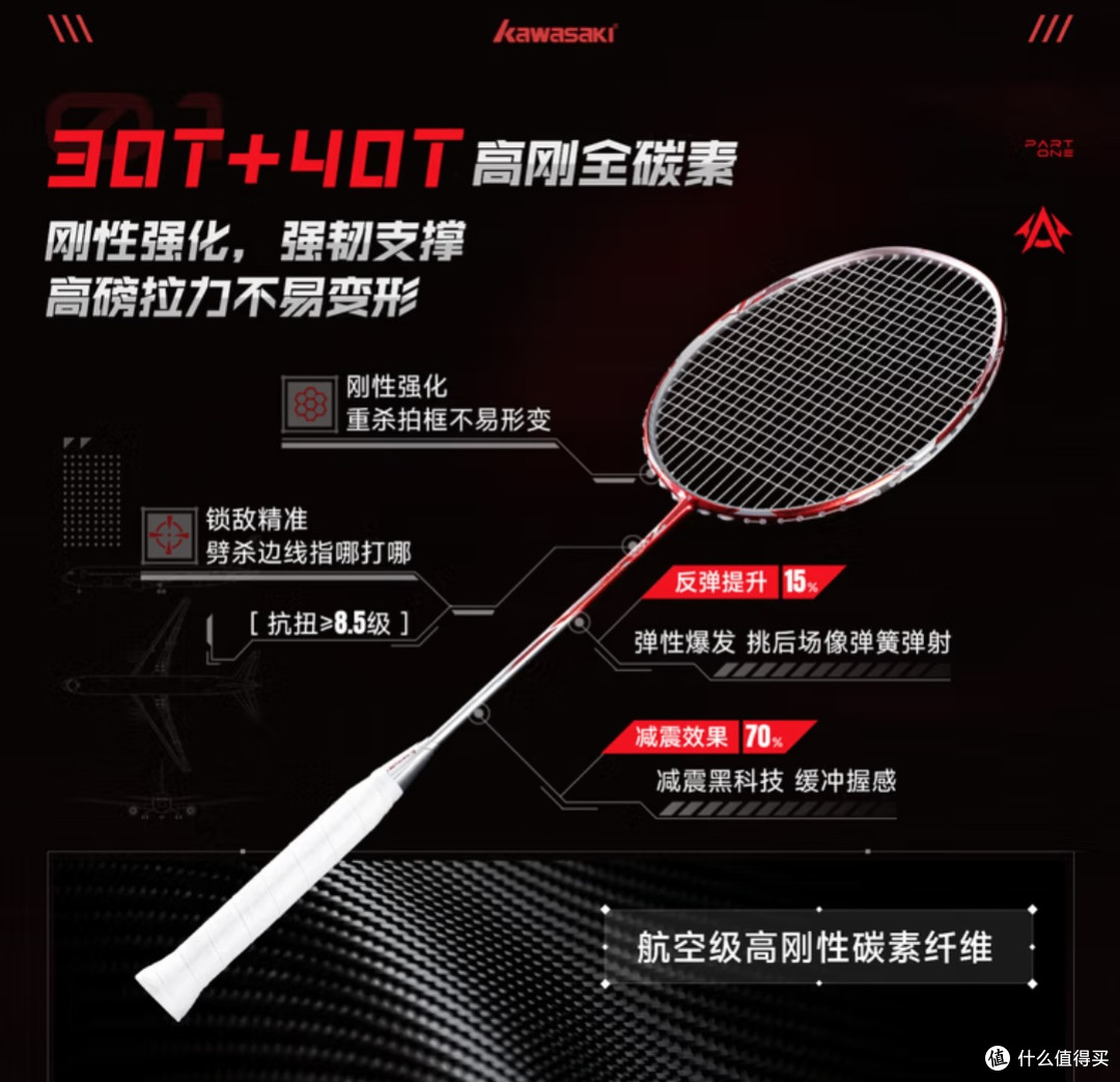 十一双打神器!川崎攻剑Z1000双拍套装解锁羽球快感