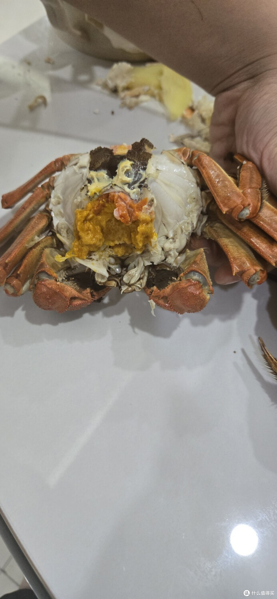清蒸大闸蟹:把秋日的鲜浓锁进每一寸蟹肉里