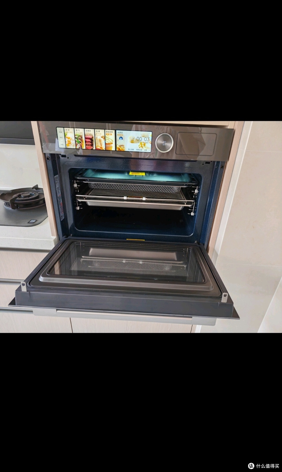 美的（Midea）【78L一步到位】嵌入式大容量微蒸烤一体机 纯平全