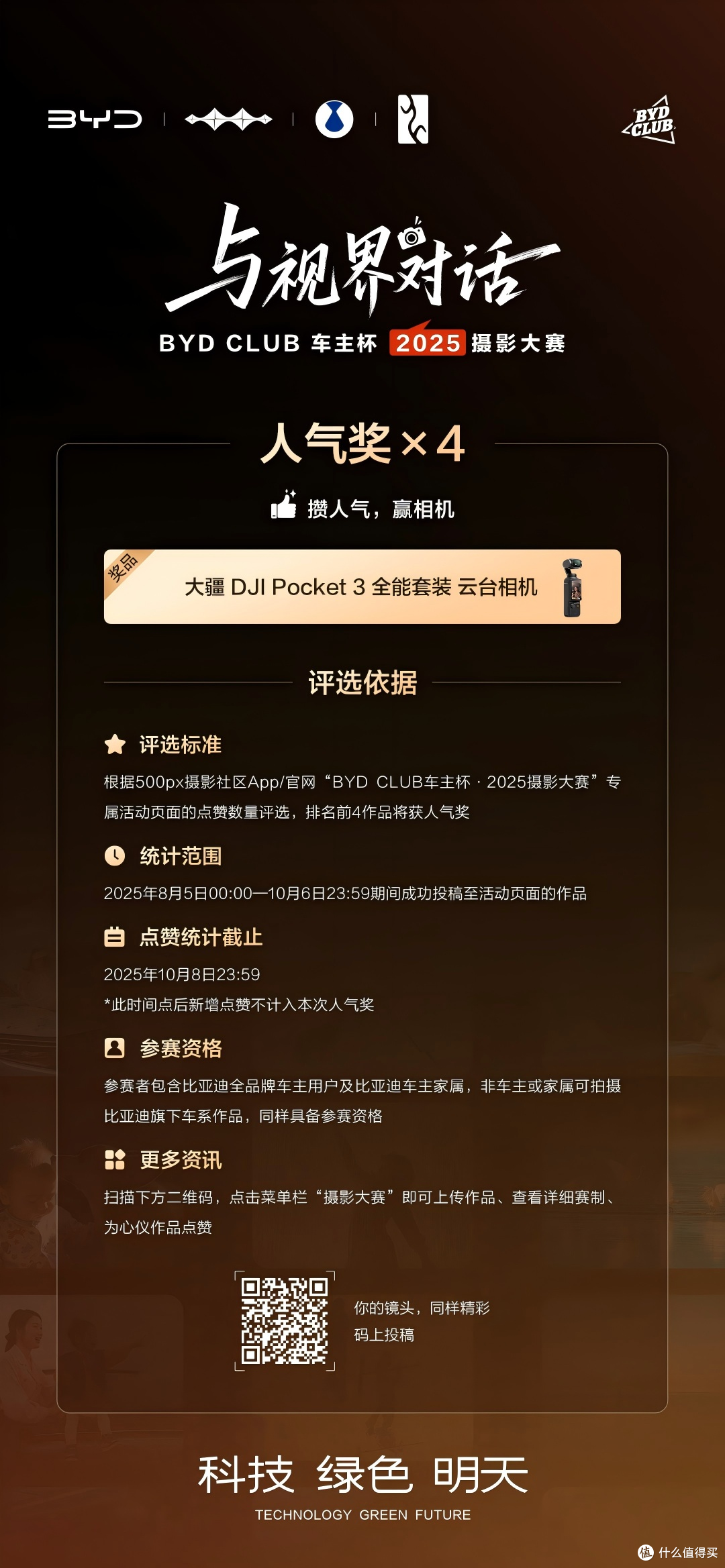 定格视界,共赴热爱!BYD CLUB 车主杯摄影大赛中期精彩速递