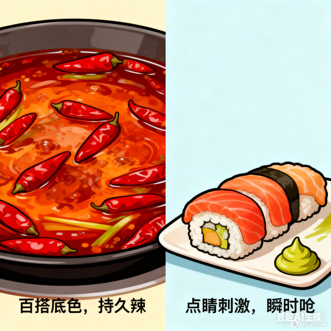 辣椒与芥末:两种“辣味”的本质差异,藏着味觉与生理的双重博弈