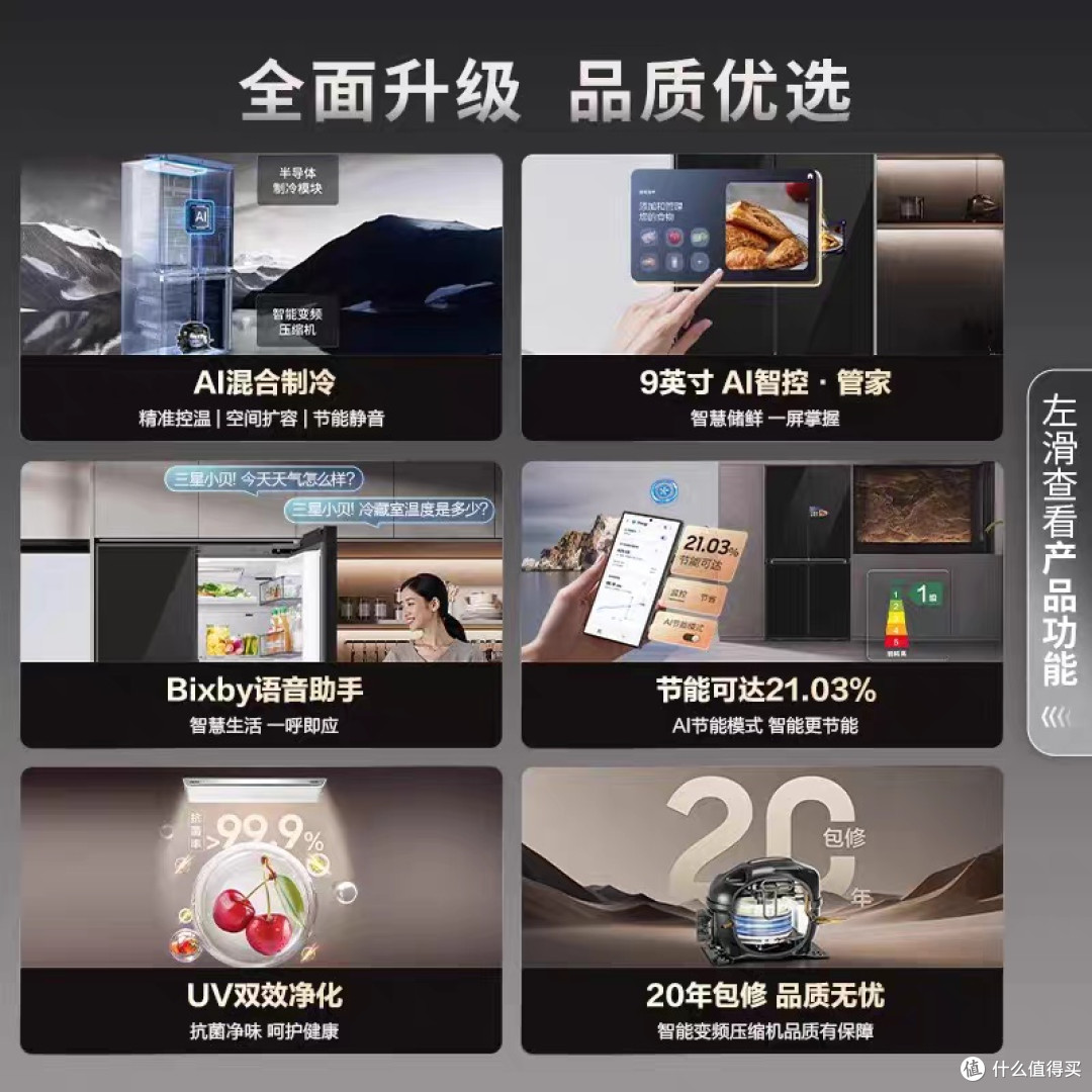 三星AI神冰箱9系Ultra款深度购买方案