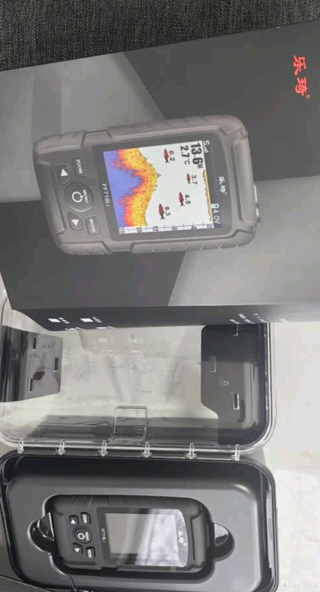 乐琦无线声纳探鱼器超声波探测找鱼器水下摄像头渔具用品海钓