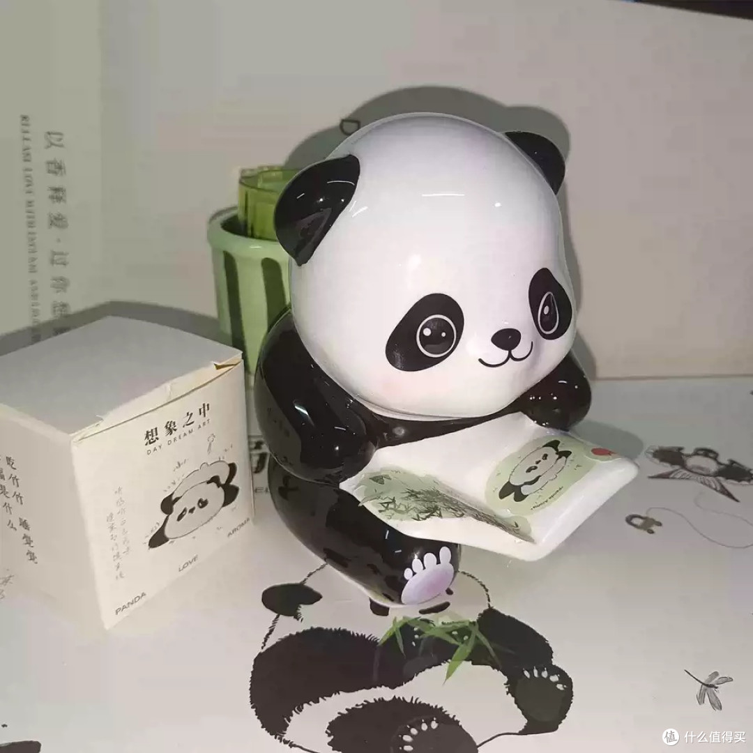 熊猫文创香薰礼盒，中秋送礼的小众心动之选