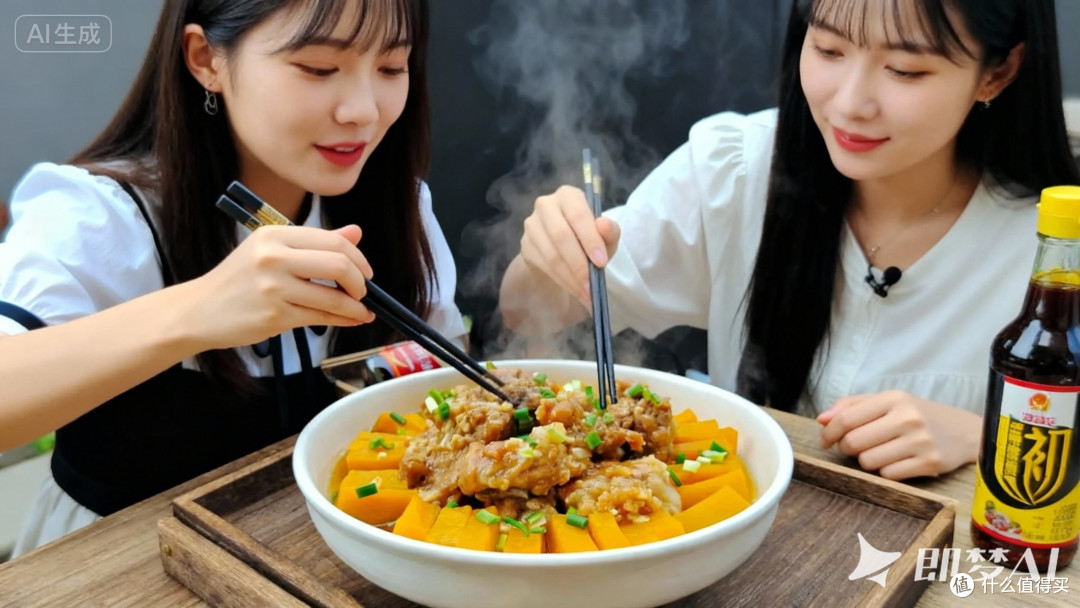 软糯南瓜吸肉汁，排骨嫩到脱骨！