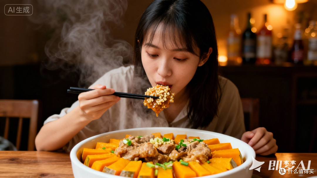 软糯南瓜吸肉汁，排骨嫩到脱骨！