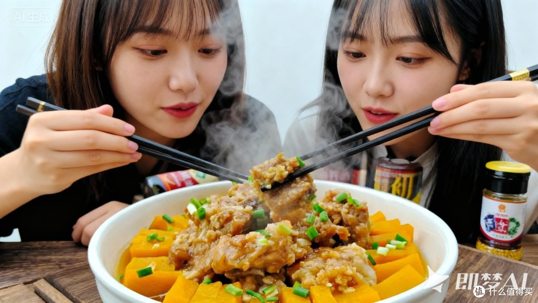 软糯南瓜吸肉汁，排骨嫩到脱骨！