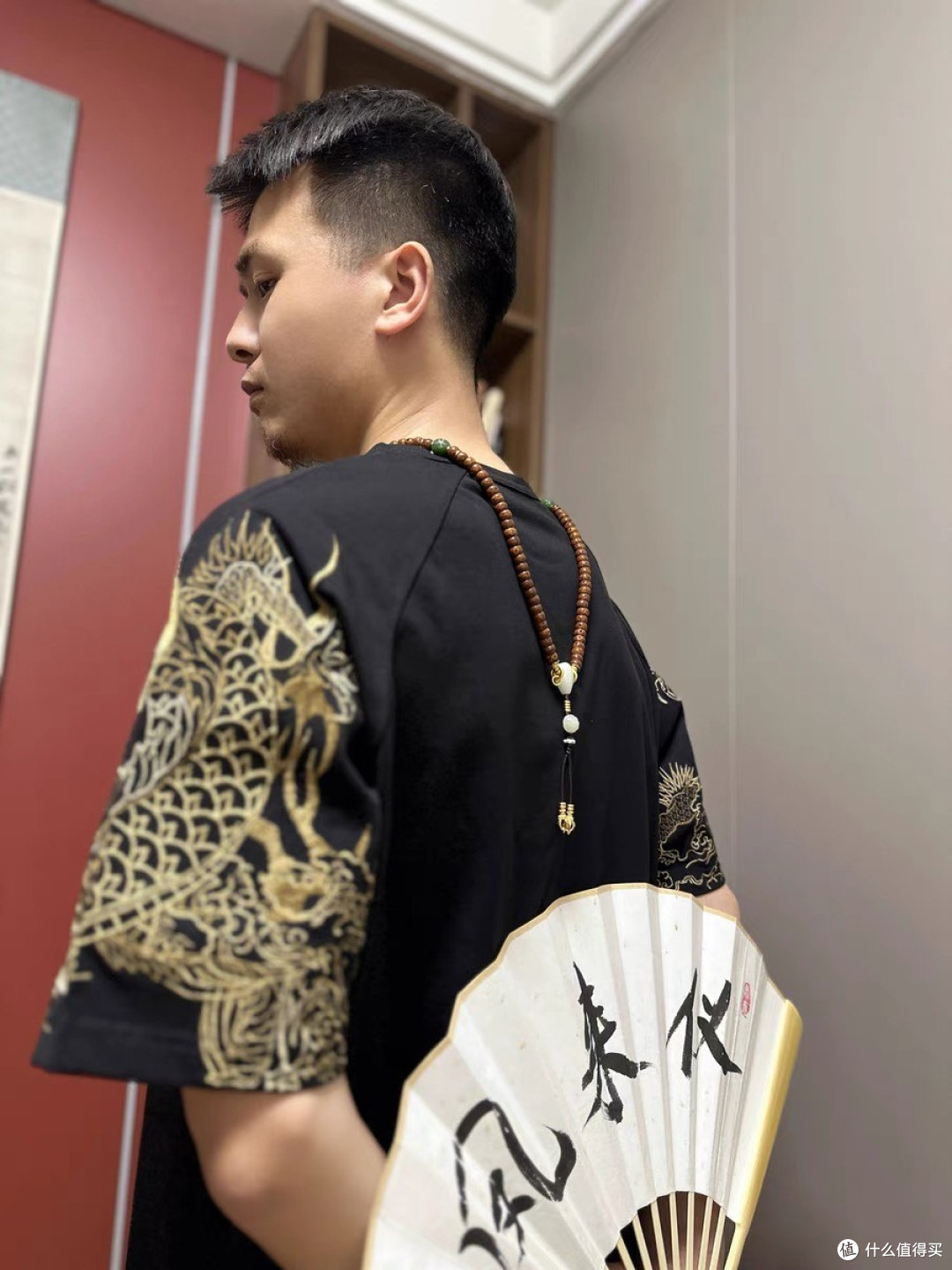 双十一买到最满意的衣服:三省六部兵部九霄双龙刺绣短袖