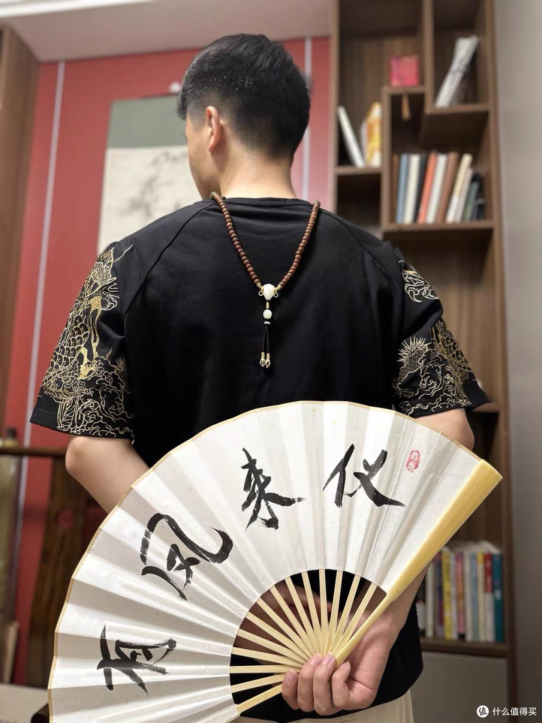 双十一买到最满意的衣服：三省六部兵部九霄双龙刺绣短袖