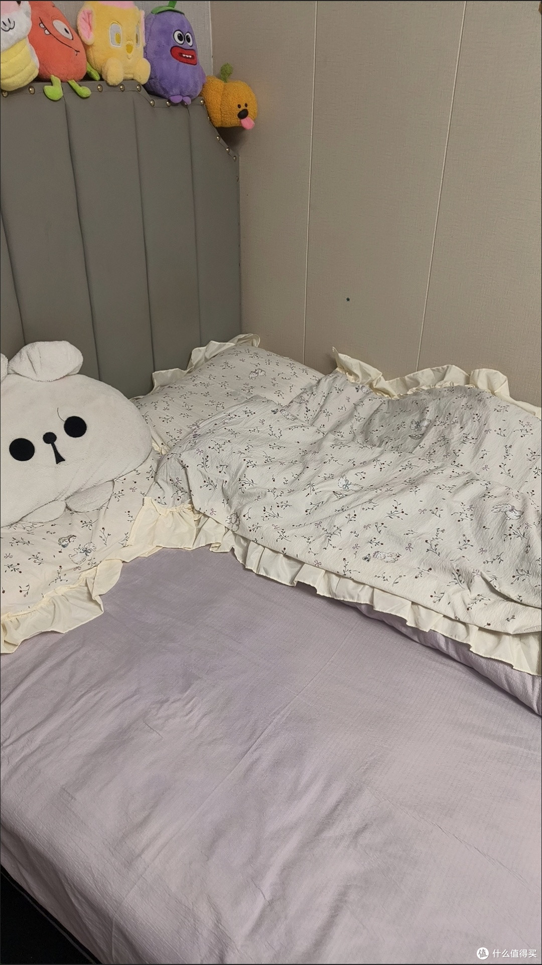 这床“云朵四件套”把卧室变成少女窝