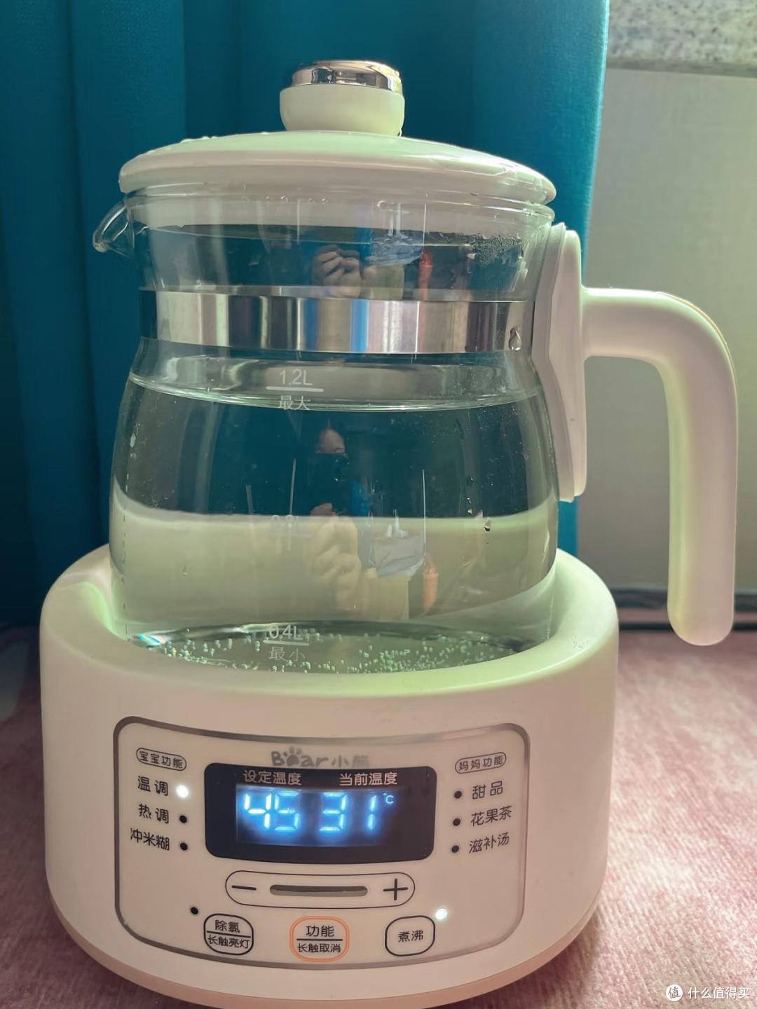 小熊恒温水壶,宝宝饮水无忧