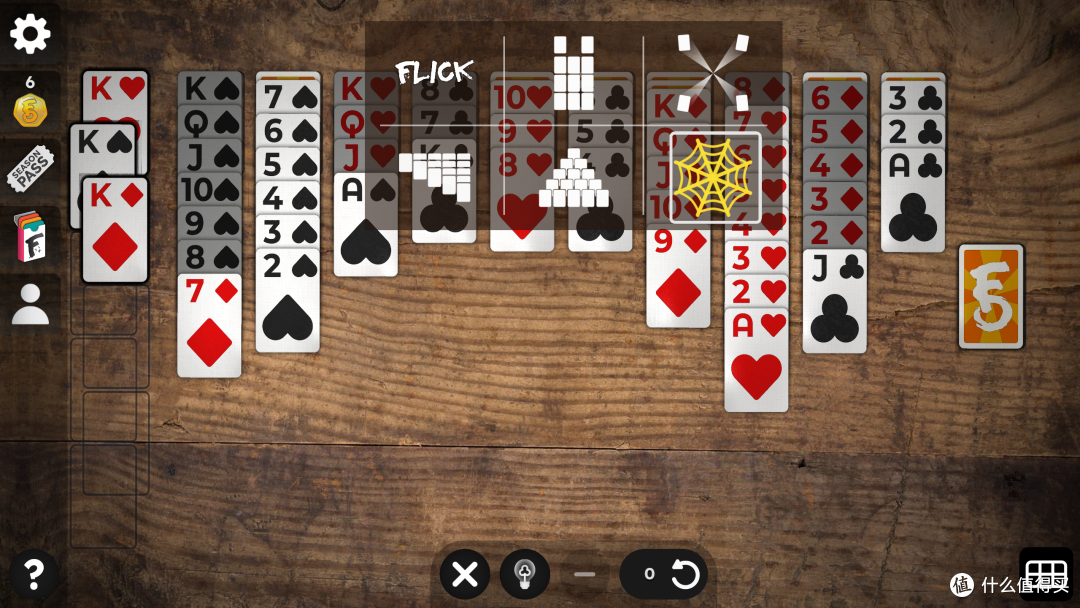 卡牌类免费游戏—FLICK SOLITAIRE