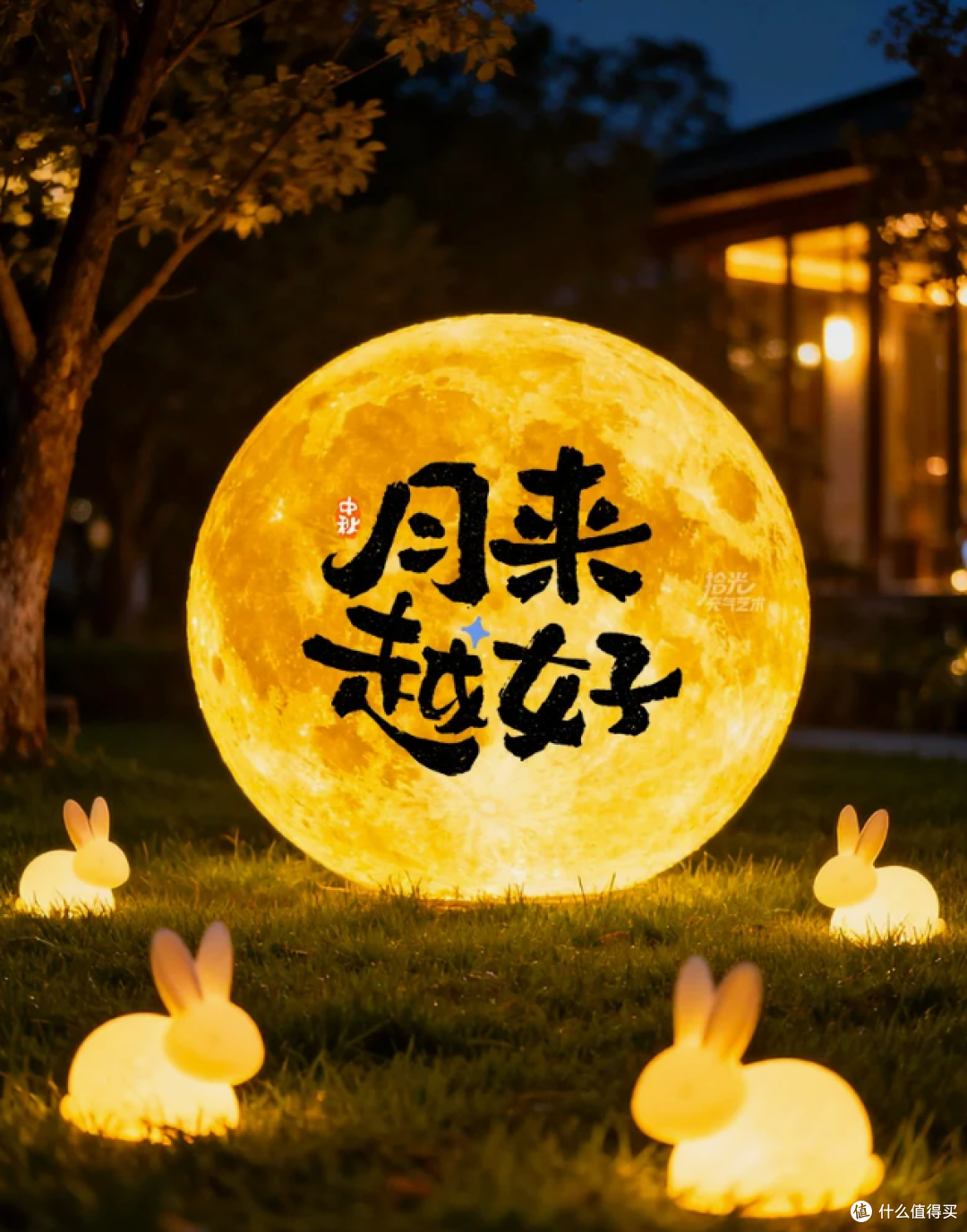 花好月圆，终秋有你.