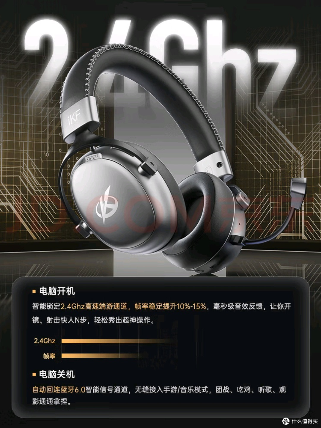 双11必入电竞神器:iKF V11 Max让听声辨位成日常