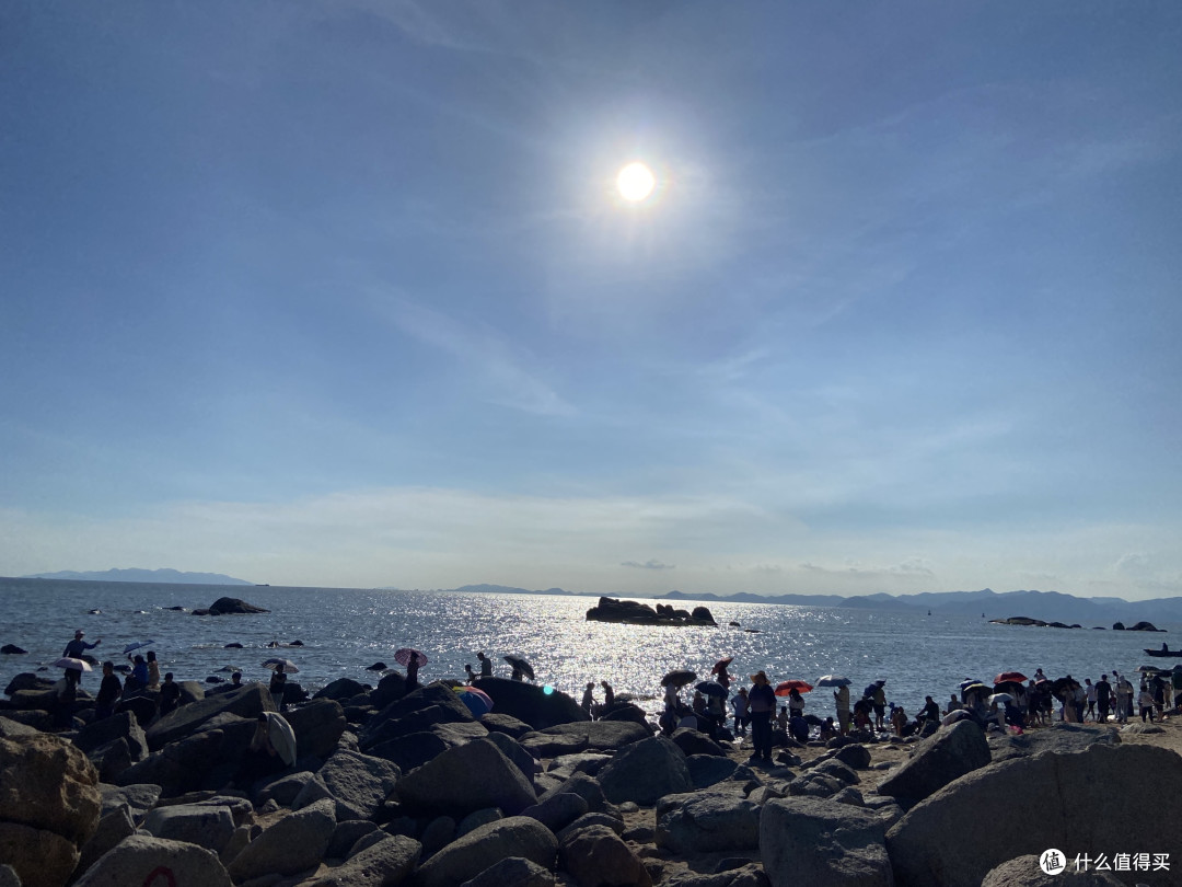 台山大浪湾:一场与海浪、贝壳和夕阳的浪漫邂逅。