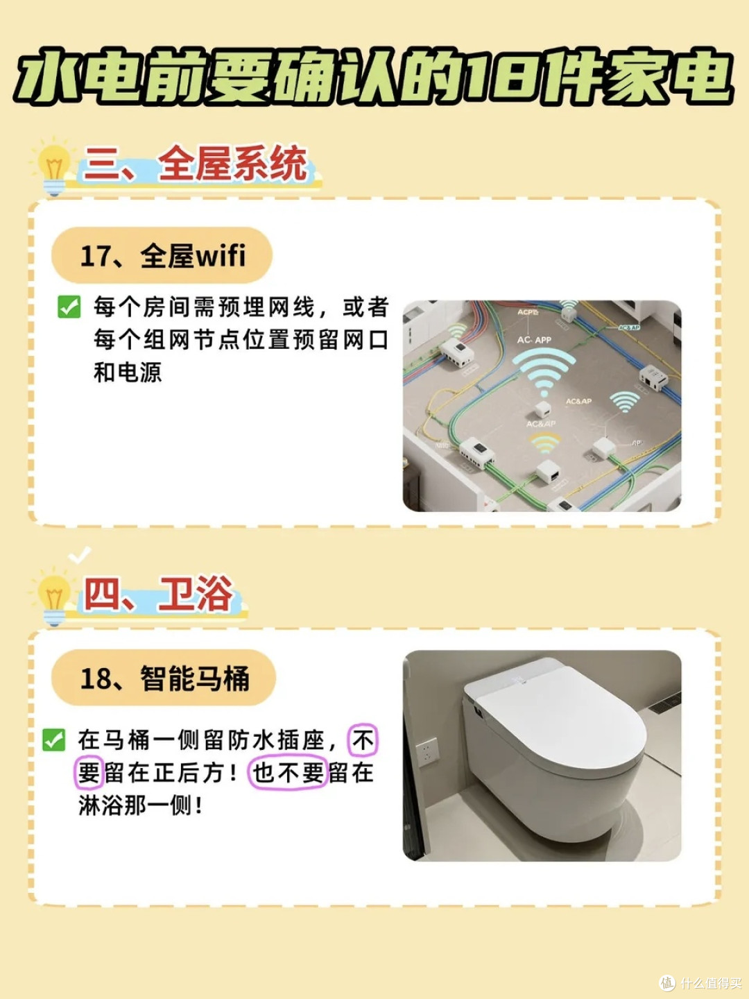 装修我有话说:水电定位前,这18件家电不确认,后期全是返工泪!