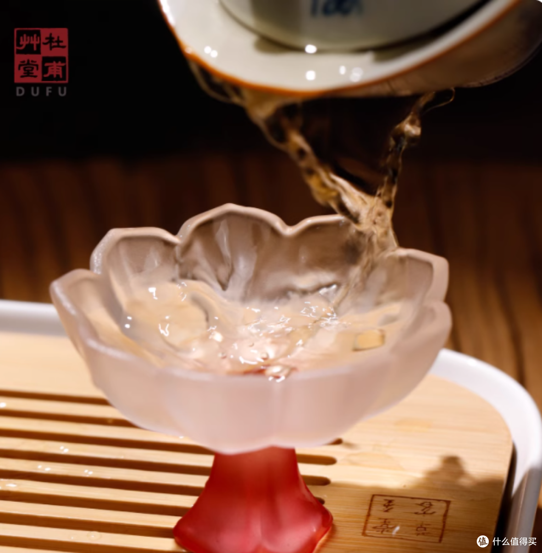 🌿杜甫草堂出的神仙莲花杯！把江南烟雨喝进茶里