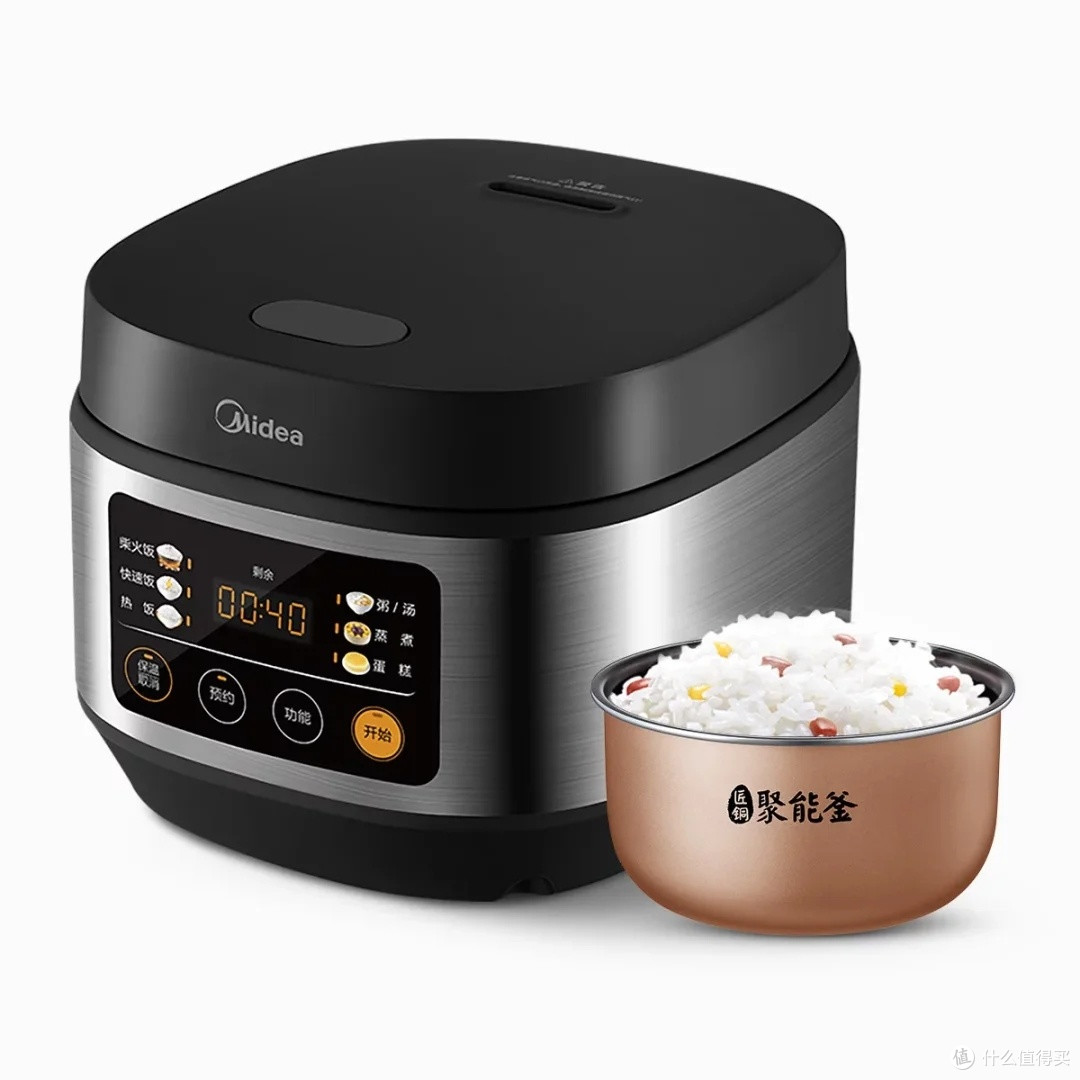 美的3L电饭煲:微压焖香与匠铜内胆