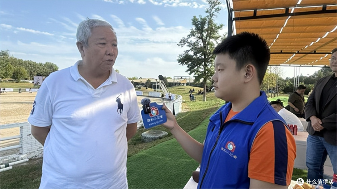 旗帜小记者:郭乙锐 “萨玛兰奇杯马术系列赛”采访于再清