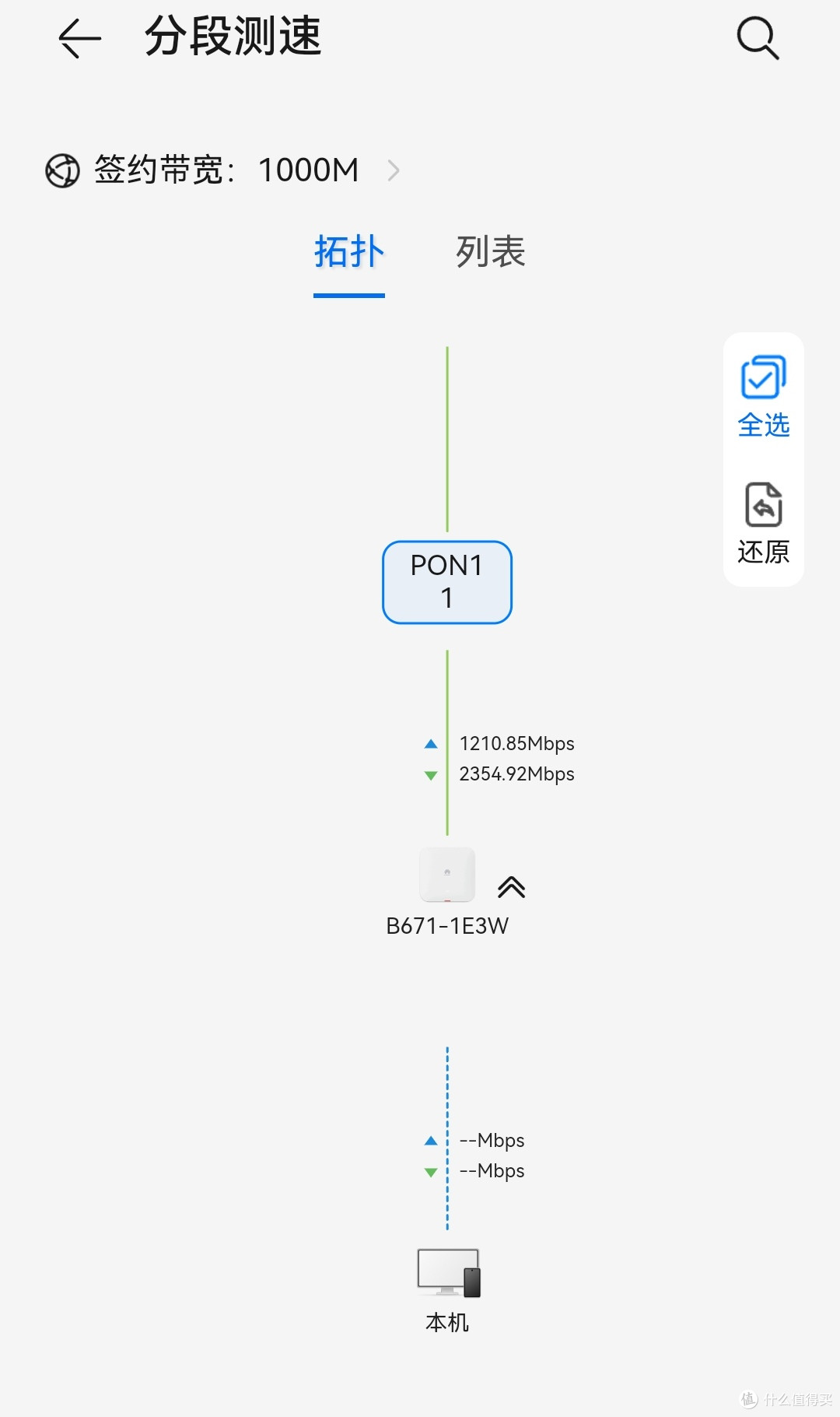 升级下来的华为商用全光FTTR设备试用