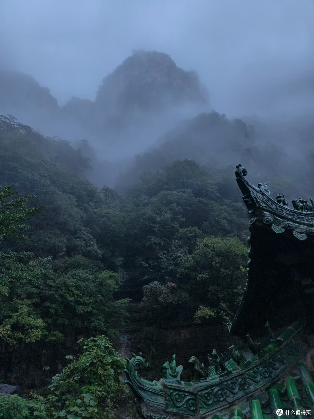 雨雾登山记：被洗涤的灵魂与山径