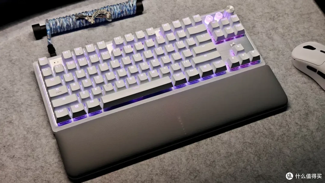 海盗船新款磁轴键盘开箱——K70PRO TKL加量不加价