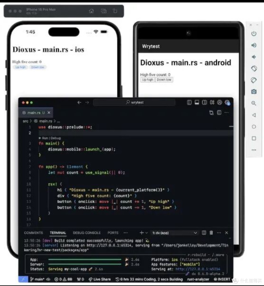 Web、桌面、移动端，Dioxus全搞定？