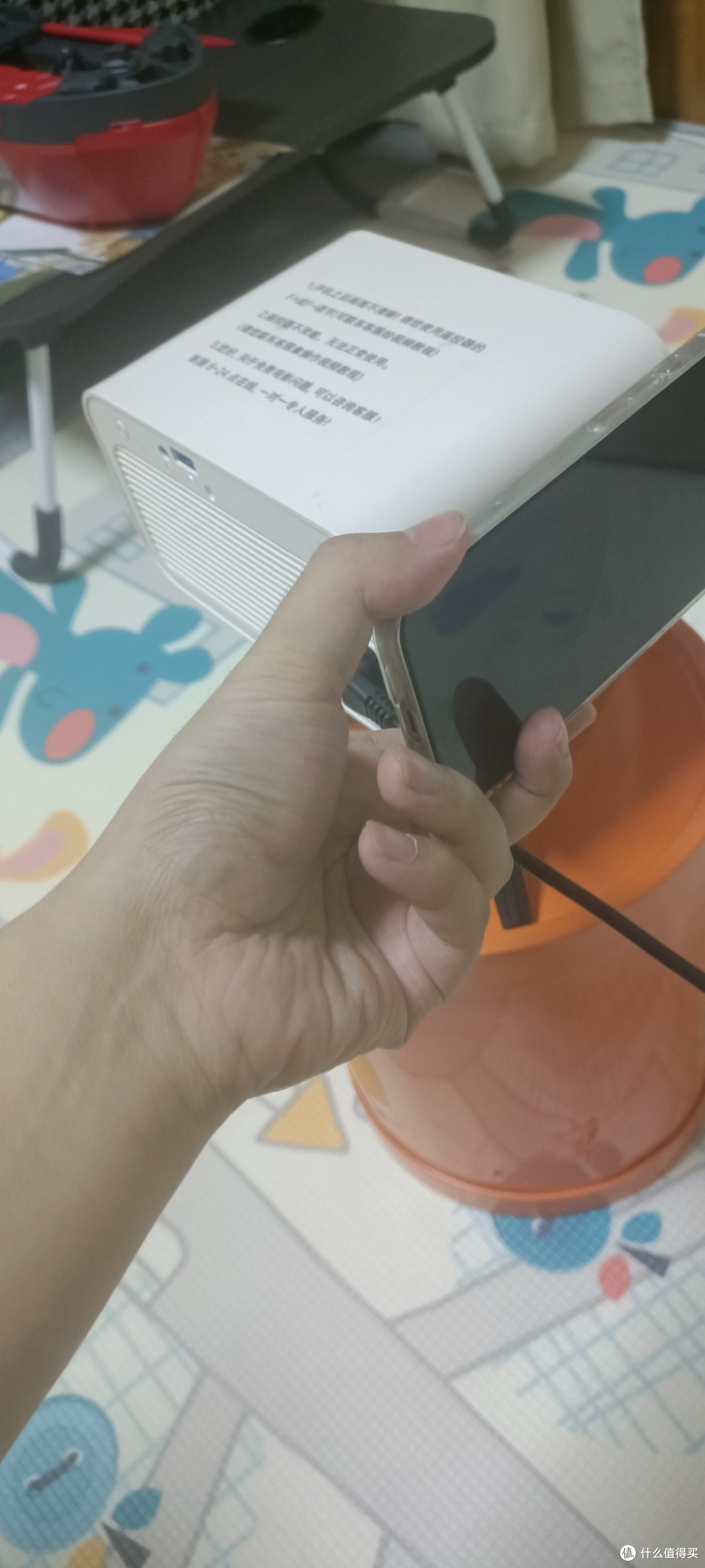 买了个百元投影仪,还行…有进步