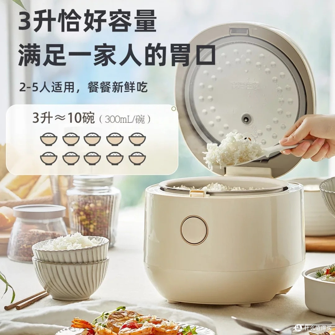 多功能电饭煲，煮粥炖汤皆宜