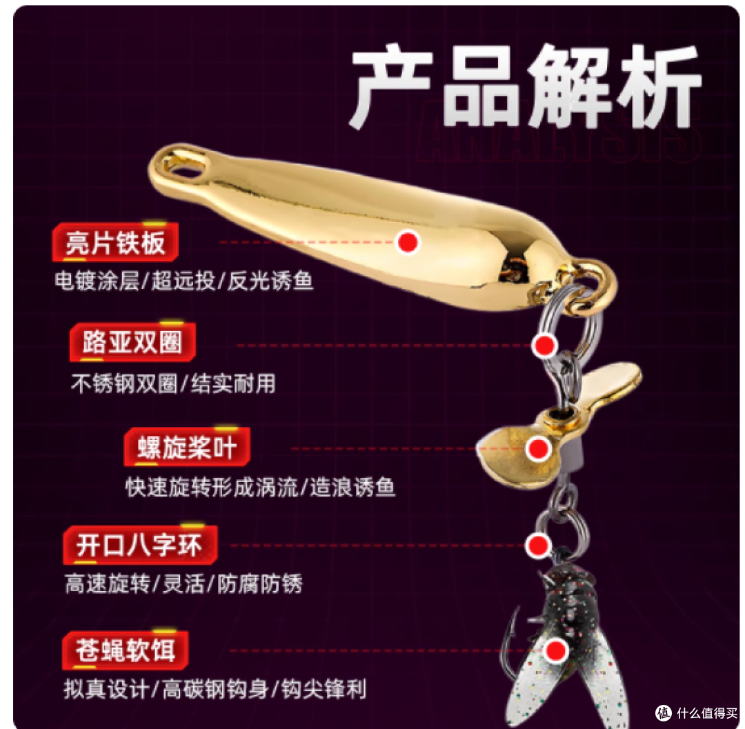 柒愿旋转飞蝇钩让马口白条连杆爆护，新手也能轻松拿捏