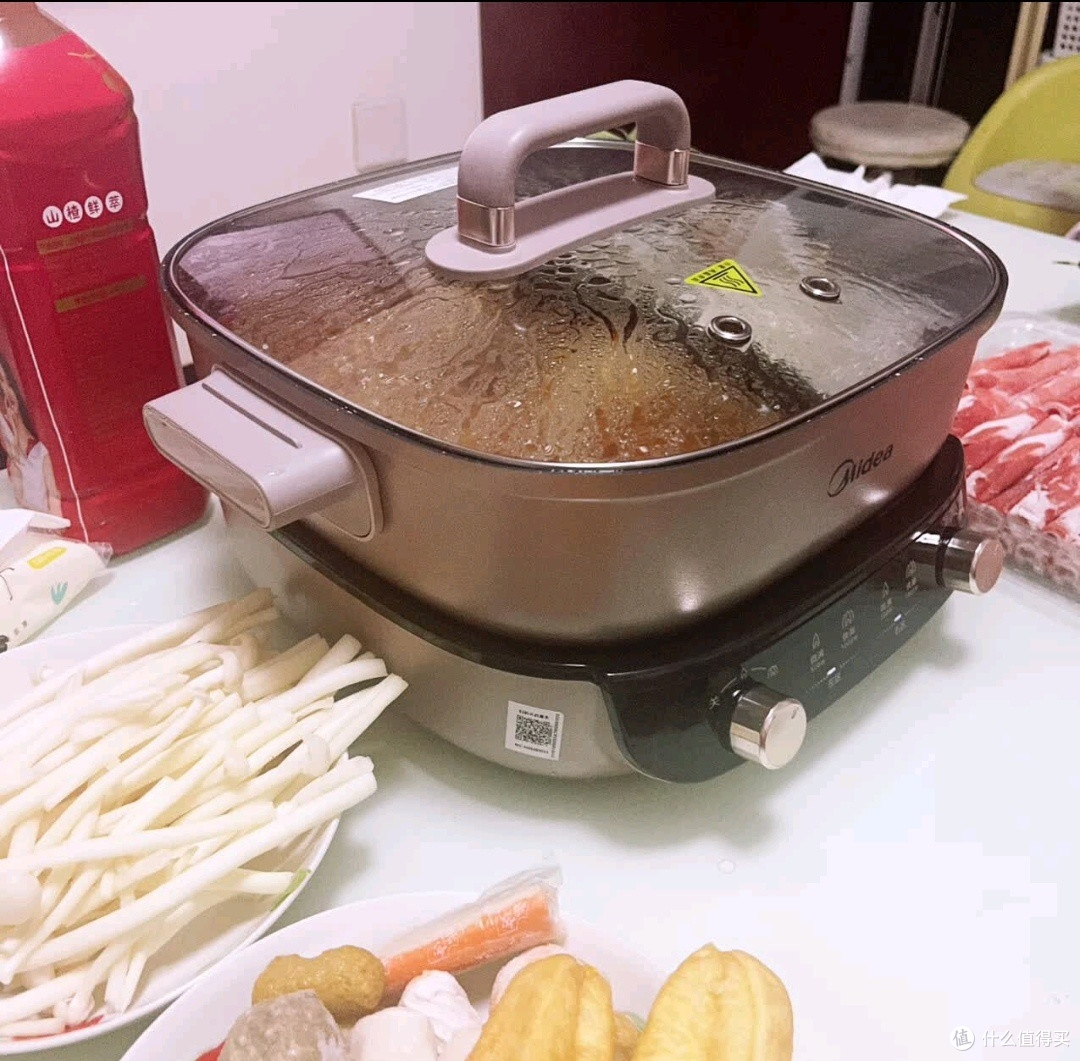 秋冬家庭聚餐神器:美的鸳鸯电火锅,让团圆更有滋味