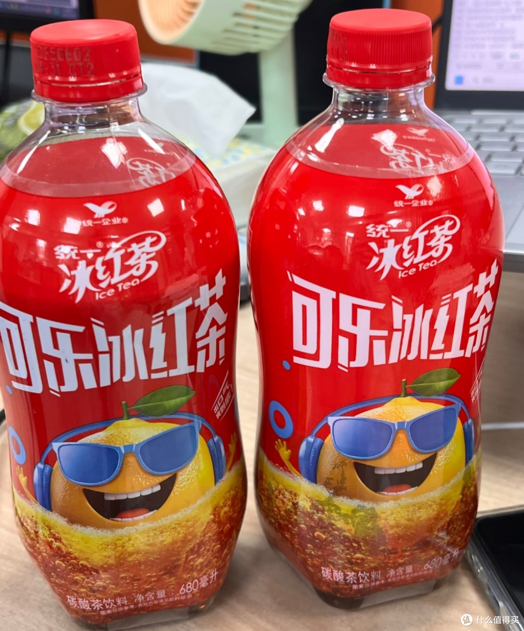 一口双爽：统一可乐冰红茶