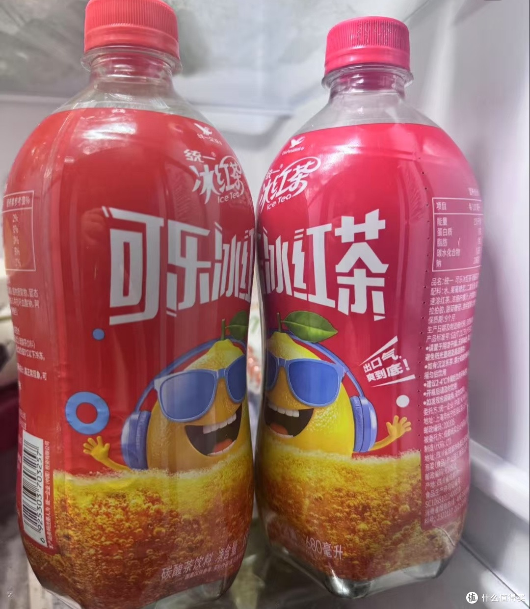 一口双爽：统一可乐冰红茶