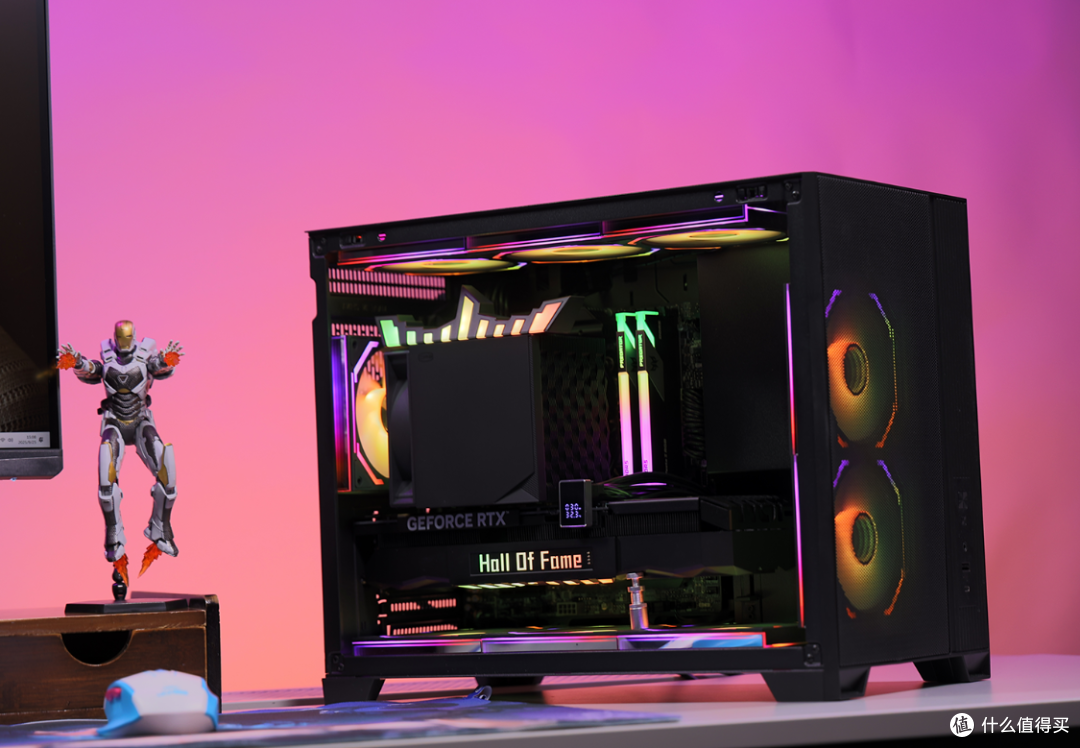 黑色紧凑型风冷装机方案:9700X+ 5070Ti 名人堂显卡装机分享