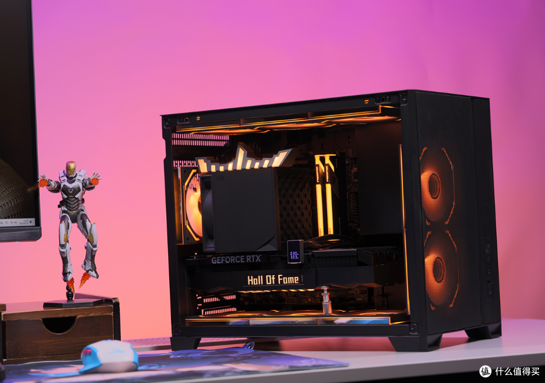 黑色紧凑型风冷装机方案:9700X+ 5070Ti 名人堂显卡装机分享