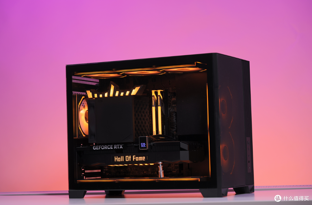 黑色紧凑型风冷装机方案:9700X+ 5070Ti 名人堂显卡装机分享