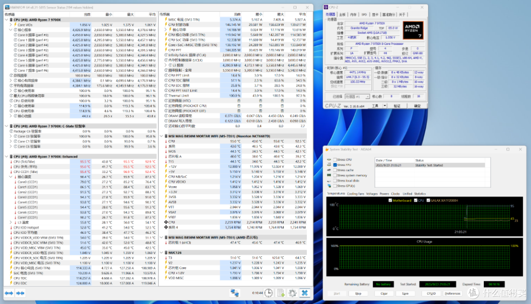 黑色紧凑型风冷装机方案:9700X+ 5070Ti 名人堂显卡装机分享